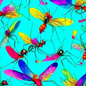 Whimsical flies