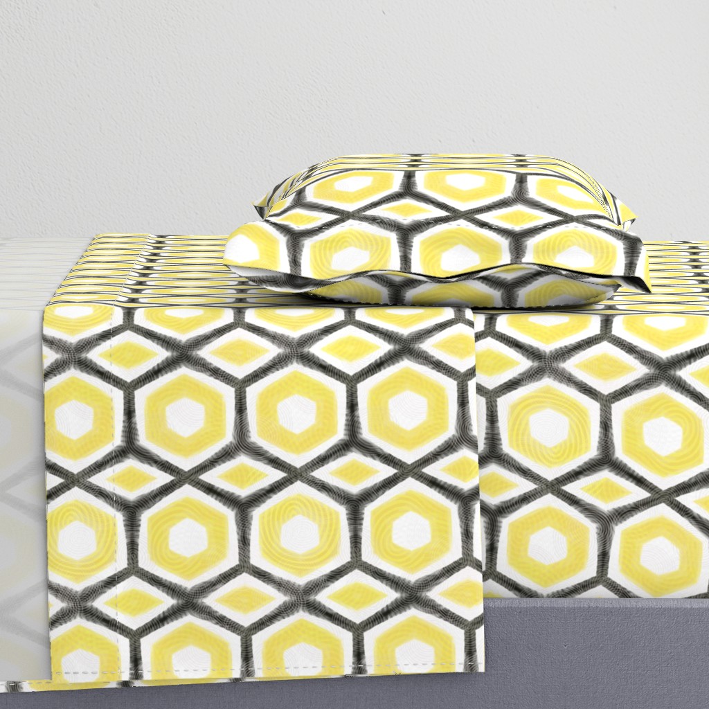 Yellow honeycomb