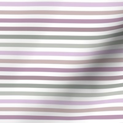 1/4" binding stripe: lavender, sage, lilac