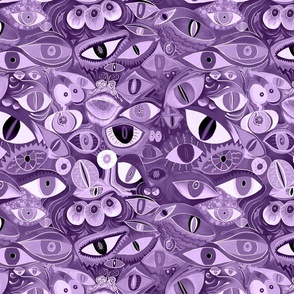 Monster Eyes Purple