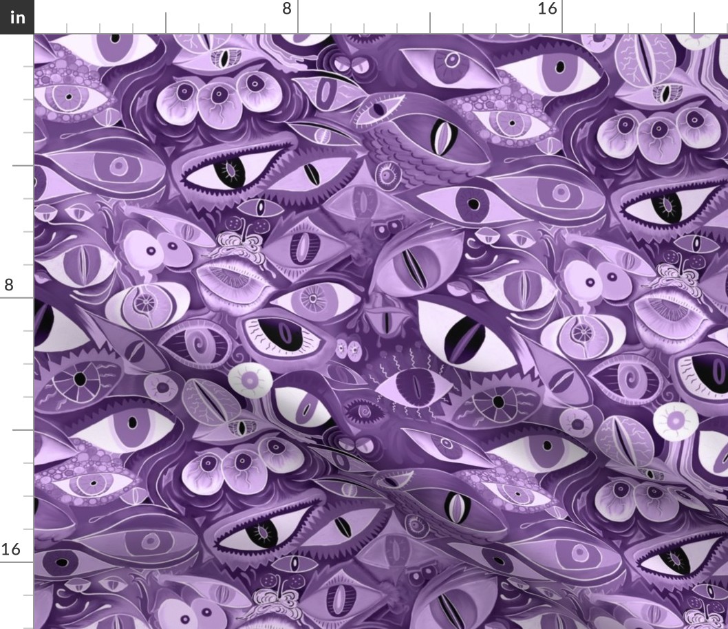 Monster Eyes Purple
