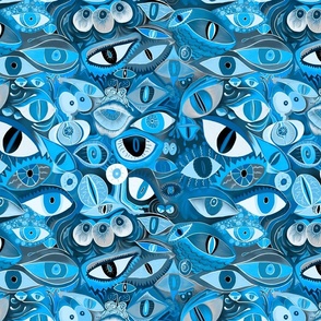 Monster Eyes Blue