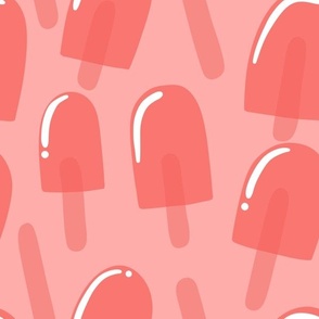 ice creams in pink