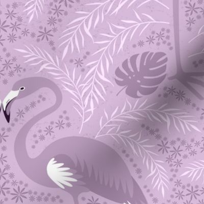 Flamingo Tropics - Wisteria Purple