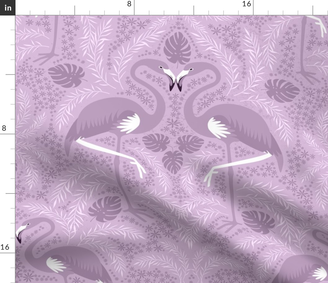 Flamingo Tropics - Wisteria Purple