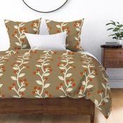Berry Branches Beige - Large