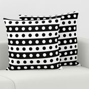 Black and White Circle (mix and match geometric) by Su_G_©SuSchaefer
