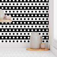 Black and White Circle (mix and match geometric) by Su_G_©SuSchaefer