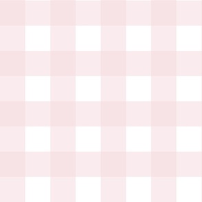 Gingham Pale Pink