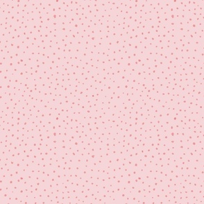 Boho Pink polka dot