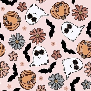 Girly Floral Halloween 