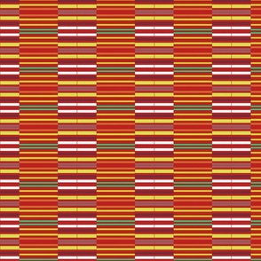 Colorful Stripe  Happy  Art Design Fabric Pattern