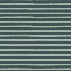 Hand drawn textured stripes in grayish green and light green
