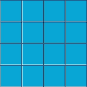 Tween Blue Windowpane Sheets