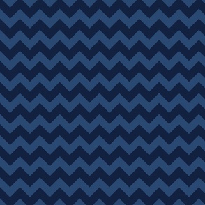 maximalist fantasy garden- blue-chevron-06-medium scale