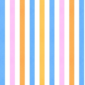 SMALL • Geo Retro Rainbow Stripes 1.  #minimal #positive #retro #70s #colourful