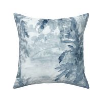 Montecito Pines- soothing monochromatic muted blues