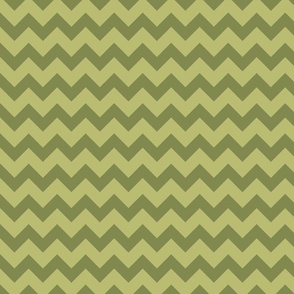 maximalist fantasy garden- green-chevron-06-medium scale