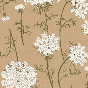 Queen Anne's Lace Mustard Large