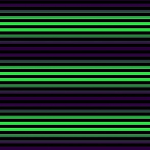 stripes green purple small
