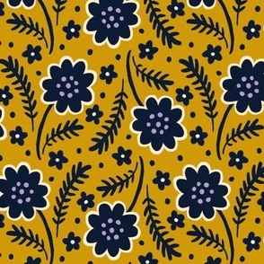 Bygone Blooms -  Mustard
