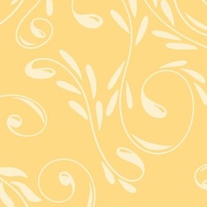 Swirl Yellow Cream