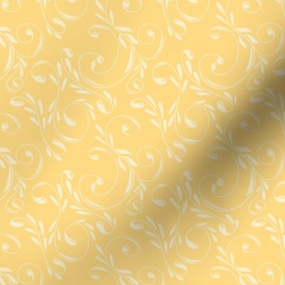 Swirl [Small] Yellow Cream