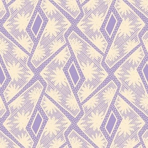 Shattered Daisy Lace - Lilac