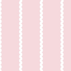 Ric-RacWhite on Pale Pink