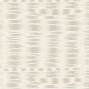 striped stripes - bone beige_ creamy white 02 - coastal seaside beach waves