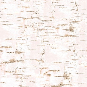 Birch Bark in Creamy Peach palette on white