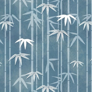 Soft bamboo neutral blue