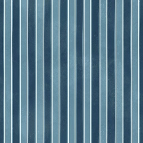 Formal neutral blue stripe large