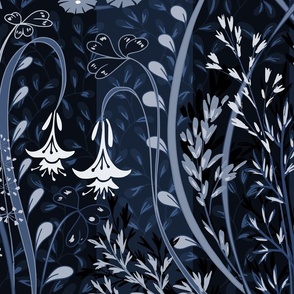 Meadow scent midnight blue - L