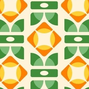 2854 F Medium - modern retro geometrics