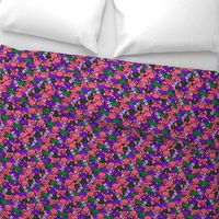 Spoonflower design challenge monochromatic duvet covers pink mint and blue