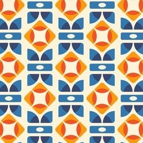 2854 E Small -  modern retro geometrics