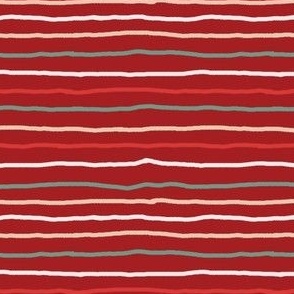 Hand draw lines - red 4inx4 in