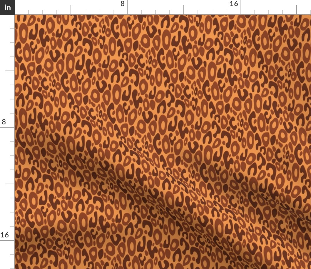 Spotted-The Leopard Spots-Warm Oranges-Woodlands Palette