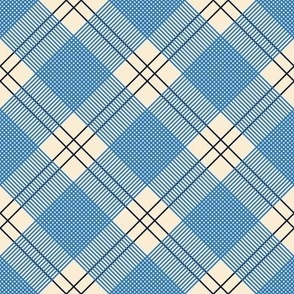 Line Plaid - Blue