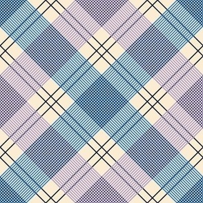 Line Plaid - Cool Colors