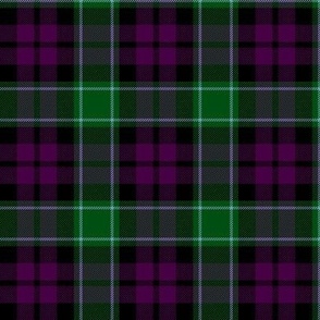 Wilson's tartan #150 / Coburg / Graham of Menteith tartan, 3", from 1819