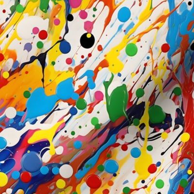 Vivid Visions: The Symphony of Splatters
