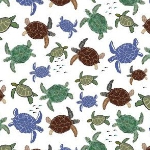 Maui Relief Turtles, dolphins, mini