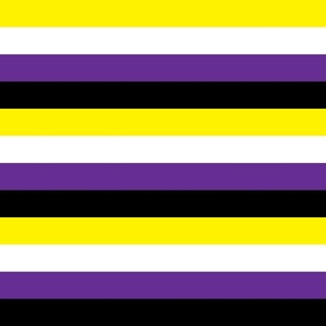 pride stripes 6" enby