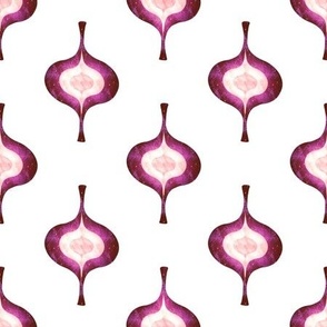 Light Lamp Ogee Pattern in Shades of Pink