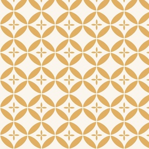 Yellow Tile Fabric