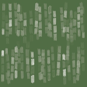 Textured Bamboo Monochromatic Green Shades