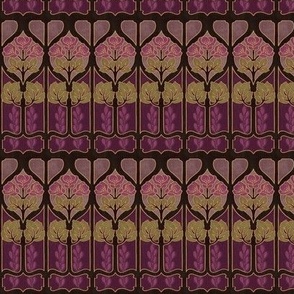 Blue,pink,florals,kitch,shabby chic, rose gold,modern art nouveau, roses,pastels,floral pattern,French chic,metallic pattern,English garden,luxe pattern,Art Nouveau,William Morris,Victorian era,Belle Époque,Floral motifs,Organic shapes,Curvilinear designs