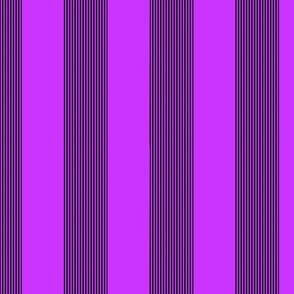 80s purple stripes on stripes on black